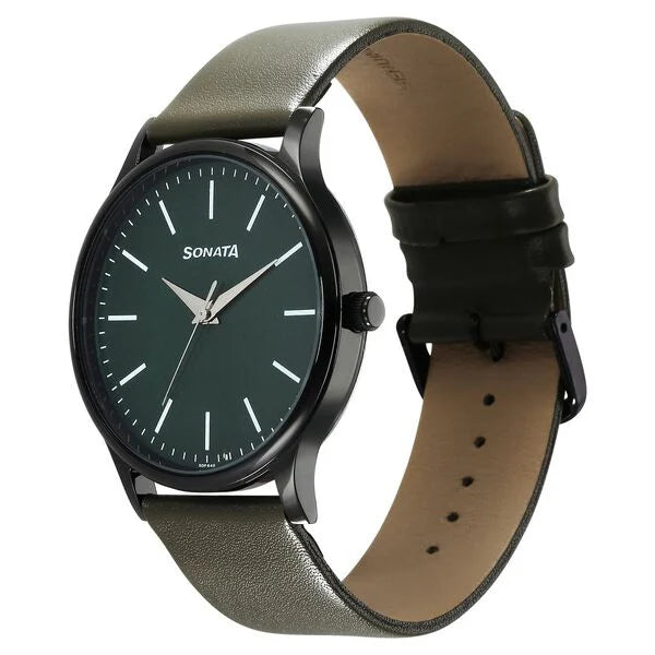 SON 77105NL10W TRNDZ SONATA GENTS WATCH SON 77105NL10W TRNDZ SONATA GENTS WATCH